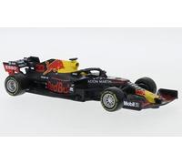 Bburago Red Bull Compatible Honda RB15 No.33 Aston Martin Red Bull Racing Formula 1 M.Verstappen 2019 1:43 Plastic Model Car Toy for Child Teen Male Indoor Manual Operation Large Plastic Toy Car Model