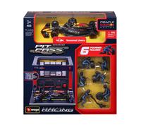 Bburago Red Bull Racing F1 Formula One Team RB20 Pit Pass Set - 1:43 Scale