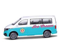 1:43 Street Fire Bburago City Ice Cream Shop Incl. 1 Car, Multi