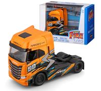 Bburago Street Fire Haulers: Custom Cabs - Iveco S-Way 570 1:43 Diecast Truck