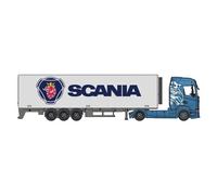 Bburago 1:43 STREET FIRE HAULERS WITH TRAILER - SCANIA S730, 507.15 cm³