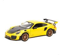 Porsche 911 GT2 RS Turbo Yellow 991 Detailed Maisto Diecast 1:24 Scale Model Car