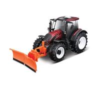 Bburago VALTRA FARM TRACTOR N174 WITH SNOW PLOUGH - 1:32 Scale - Incredibly Detailed Die-Cast Replica Collectible Model Vehicle
