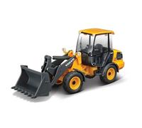Bburago Volvo L25 Wheel Loader Bulldozer, Approx. 16 cm - Faithful Construction Vehicle Scale 1:50 Shovel Loader Digger Bulldozer Front Loader Toy for Children from 3+ (18-32091)