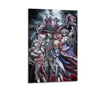 BBVCCL Anime Poster Ulysses Jeanne D'Arc And The Alchemical Knight Poster Decorative Painting Canvas Wall Posters And Art Picture Print Modern Family Bedroom Decor Posters 16x24inch(40x60cm)