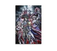 BBVCCL Anime Poster Ulysses Jeanne D'Arc And The Alchemical Knight Poster Decorative Painting Canvas Wall Posters And Art Picture Print Modern Family Bedroom Decor Posters 12x18inch(30x45cm)