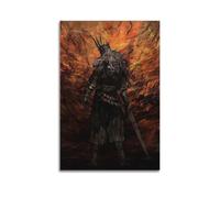 BBVCCL Dark Souls 1 Gwen Video Game Poster Poster Decorative Painting Canvas Wall Posters And Art Picture Print Modern Family Bedroom Decor Posters 20x30inch(50x75cm)