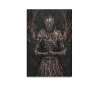 BBVCCL Dark Souls 3 Ember of Souls Video Game Poster Poster Decorative Painting Canvas Wall Posters And Art Picture Print Modern Family Bedroom Decor Posters 12x18inch(30x45cm)