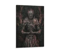 BBVCCL Dark Souls 3 Ember of Souls Video Game Poster Poster Decorative Painting Canvas Wall Posters And Art Picture Print Modern Family Bedroom Decor Posters 08x12inch(20x30cm)