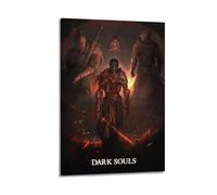 BBVCCL Dark Souls 3 Ember of Souls Video Game Poster2 Poster Decorative Painting Canvas Wall Posters And Art Picture Print Modern Family Bedroom Decor Posters 12x18inch(30x45cm)