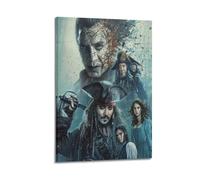 BBVCCL Movie Pirates of The Caribbean Dead Men Tell No Tales Poster Poster Decorative Painting Canvas Wall Posters And Art Picture Print Modern Family Bedroom Decor Posters 16x24inch(40x60cm)