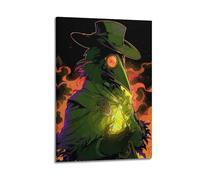 BBVCCL Plague Doctor Game Character Poster Poster Decorative Painting Canvas Wall Posters And Art Picture Print Modern Family Bedroom Decor Posters 24x36inch(60x90cm)