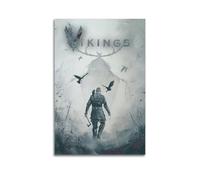 BBVCCL TV Series Vikings Poster Poster Decorative Painting Canvas Wall Posters And Art Picture Print Modern Family Bedroom Decor Posters 12x18inch(30x45cm)