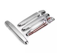 BBWUQIU Car Outer Door Handle Cover Compatible with Mitsubishi for Triton L200 Ml Mn Mq 2005-2017 Car Door Handle Cover Trim Door Handles Protection Shell 8Pcs