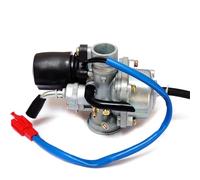 BBWUQIU Motorcycle Carb Carburetor Compatible With Piaggio For Zip 2 Stroke Motorcycle Carburetor Carb Throttle Cable Fuel Filter Replacement Carburator Fuel Replacement