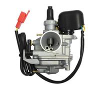 BBWUQIU Motorcycle Carb Carburetor Compatible With Suzuki For Lets 50 AY For Katana UX 50 W Zillion 50cc 2-Stroke AC LC Scooter Motorbike Carburetor Carburator Fuel Replacement