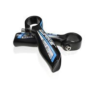 BBxunsless Bike Vise Handle, Bicycle Accessories, Small Auxiliary Handle, Bike Handle, Bull Horn Handlebar for Mountain Bike (Blue)