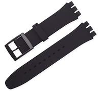 BBZ 12MM Silicone Strap Compatible with Swatch Watch strap