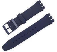 BBZ 16MM Silicone Strap Compatible with Swatch Watch strap