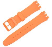 BBZ 16MM Silicone Strap Compatible with Swatch Watch strap