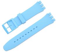 BBZ 16MM Silicone Strap Compatible with Swatch Watch strap