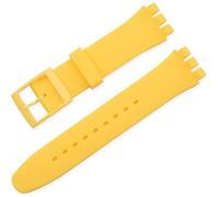 BBZ 16MM Silicone Strap Compatible with Swatch Watch strap