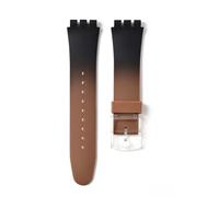 BBZ 19MM Silicone Rubber Watch Strap/Watch Band Replacement for Swatch