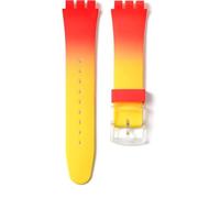 BBZ 19MM Silicone Rubber Watch Strap/Watch Band Replacement for Swatch