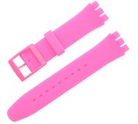BBZ 19MM Silicone Strap Compatible with Swatch Watch strap