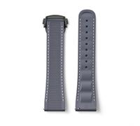 BBZ 20MM 21MM 22MM Quickfit FKM rubber Fluoroelastomer strap Watch universal Release Strap