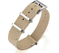 BBZ 20mm 22mm Linen Woven Watch Strap For Rolex IWC Omega Strap Replacement Men Women 20mm 22mm