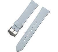 BBZ 20MM 22MM quick release Flat Thin Elegant Leather Watch Strap Compatible with Seamaster 300 Planet Ocean 007 Speedmaster