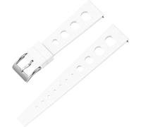 BBZ 20MM 22MM Quick Release Fluororubber Soft Breathable FKM Rubber Watch Band Universal Replacement Band Strap for Men Women