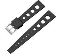 BBZ 20MM 22MM Quick Release Fluororubber Soft Breathable FKM Rubber Watch Band Universal Replacement Band Strap for Men Women
