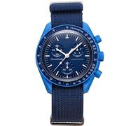 BBZ 20mm nylon smart watch strap Compatible with Omega X Swatch Moon Watches Men Women，Vivoactive 3, Forerunner 245/645, Vivomove HR, Galaxy Watch
