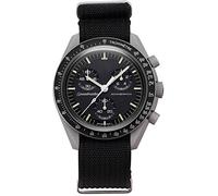 BBZ 20mm nylon smart watch strap Compatible with Omega X Swatch Moon Watches Men Women，Vivoactive 3, Forerunner 245/645, Vivomove HR, Galaxy Watch