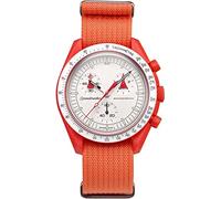 BBZ 20mm nylon smart watch strap Compatible with Omega X Swatch Moon Watches Men Women，Vivoactive 3, Forerunner 245/645, Vivomove HR, Galaxy Watch