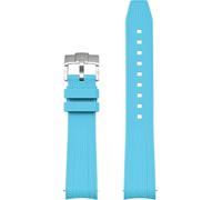 BBZ 20MM Quickfit breathable silicone Watch Strap Release Strap Compatible with Moonswatch Watch,for Omega X Swatch,for Rolex Men & Women