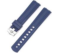 BBZ 20mm Silicone Rubber Watchband Compatible with Omega Seamaster DIVER 300M CO-AXIAL MASTER CHRONOMETER 42 MM Replace Strap,not for 43.5mm,44mm