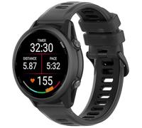 BBZ 20MM Soft Silicone Quick Release Strap Smartwatch Accessory Strap Compatible with Garmin Forerunner 570-42mm
