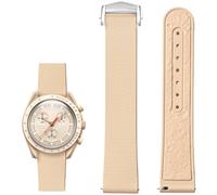 BBZ 20mm Universal Soft Durable genuine fluororubber/FKM Rubber Watchbands Replacement Band Strap for Men Women