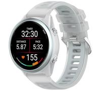 BBZ 22MM Soft Silicone Quick Release Strap Smartwatch Accessory Strap Compatible with Garmin Forerunner 570-47mm