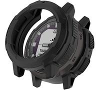 BBZ Cover compatible with Garmin Instinct Crossover Watch Case,Ultra Smartwatch Case Silicone Skins Pounch,Anti-scratch Clear TPU Bumper Cover Shell