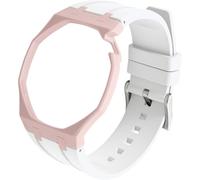 BBZ FKM Rubber Sport Watch Strap and case in Bioceramics Compatible with swatch x audemars piguet royal pop(crown at 2 o’clock)