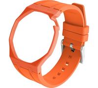 BBZ FKM Rubber Sport Watch Strap and case in Bioceramics Compatible with swatch x audemars piguet royal pop(crown at 2 o’clock)