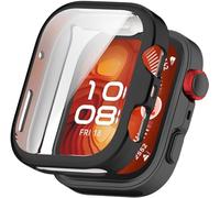 BBZ for fit 4 Case,Screen Protector Film TPU Plated Protective Case Cover Armor Shell Compatible with Huawei Watch Fit4