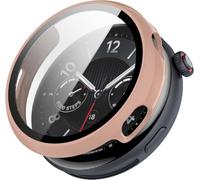 BBZ for watch 5 Case,PC + Screen Tempered Film,Anti-Scratch All-Inclusive Watch Case Compatible with vivo watch 5