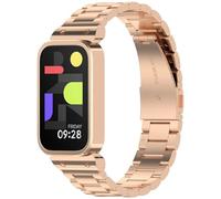 BBZ for Xiaomi Band 9 Active Strap,Metal Watch Straps Compatible with Redmi band 3/Xiaomi Band 9 Active