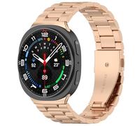 BBZ Galaxy watch 8 strap,Three-Link Stainless Steel Band Quick Release Strap Compatible with Samsung Galaxy watch Ultra2
