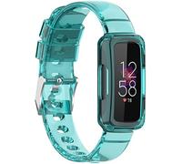 BBZ Inspire 3 Strap,Transparent Replacement Soft Silicone Sport Bands Wristband Bracelet Compatible with Fitbit Inspire 3 Activity Tracker